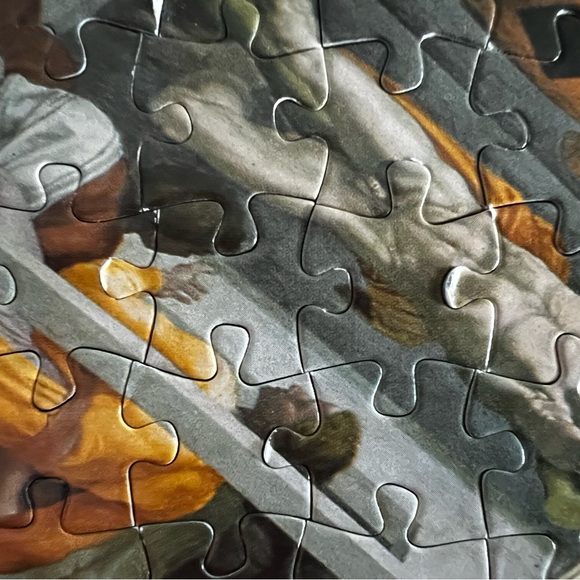 1000pc Panoramic Jigsaw Puzzle: Michelangelo - The Ceiling of Sistine Chapel - Picture 7 of 9